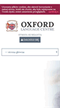 Mobile Screenshot of oxford.edu.pl